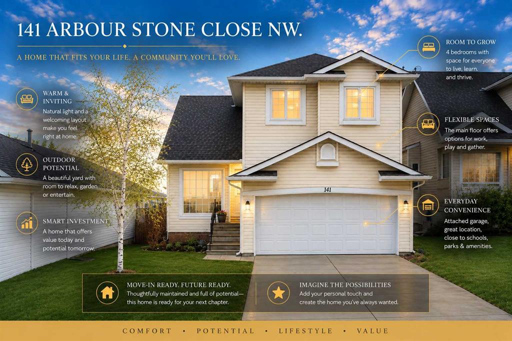 141 Arbour Stone Close NW, A2316191, Alberta,