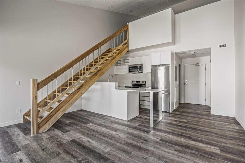 Third View of 205B, 1 Industrial Place , Larch, Canmore, Alberta, T1W 1Y1