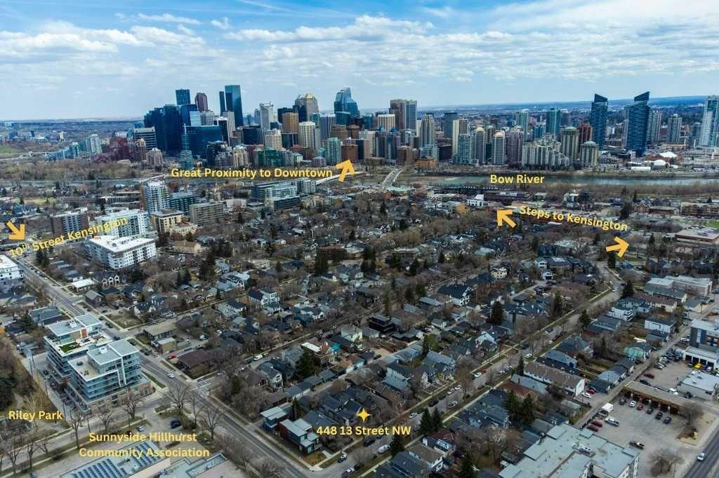 Fourth View of 448 13 Street NW, Hillhurst, Calgary, Alberta, T2N 1Z2
