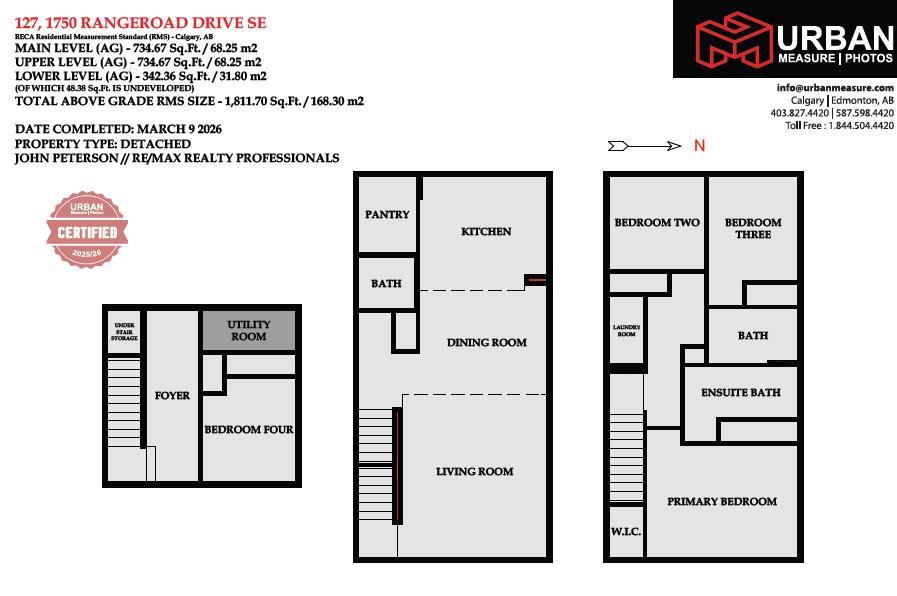 Third View of 127, 1750 Rangeview Drive SE, Rangeview, Calgary, Alberta, T3S 0X3