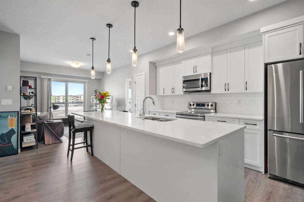 Fifth View of 411, 4350 Seton Drive SE, Seton, Calgary, Alberta, T3M 3B1