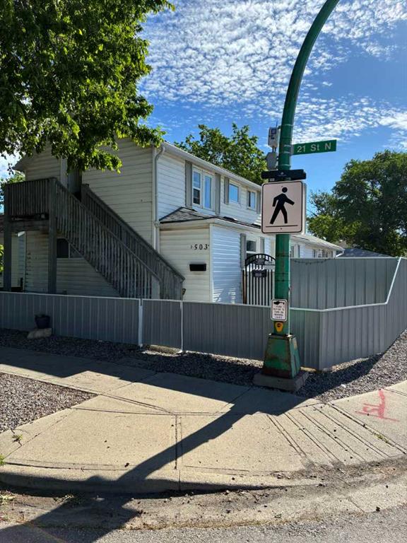 Second View of 503 21 Street S, Westminster, Lethbridge, Alberta, T1H3R1