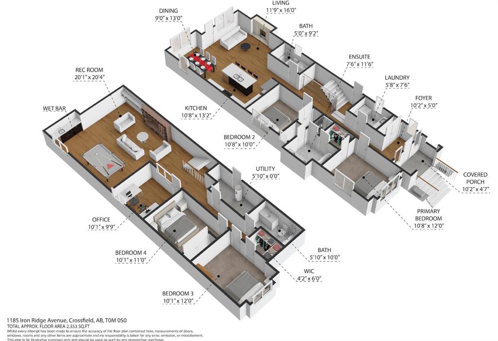 Third View of 1185 Iron Ridge Avenue , NONE, Crossfield, Alberta, T0M 0S0