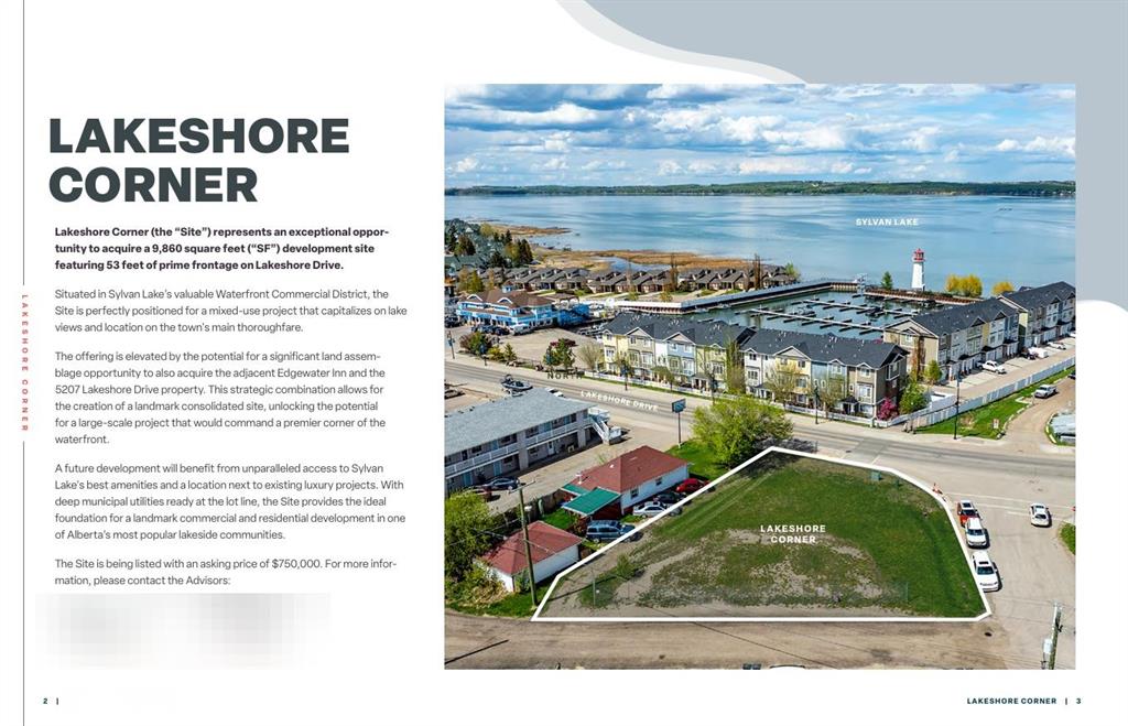 Third View of 5203 Lakeshore Drive , Central Core, Sylvan Lake, Alberta, T4S 1E8