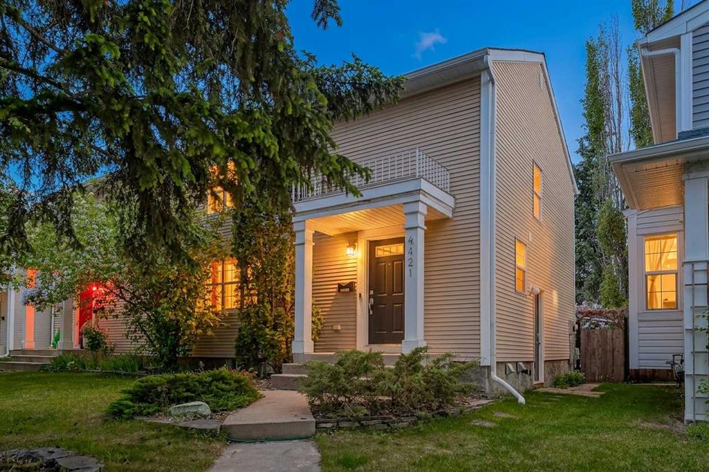 Second View of 4421 Quentin Court SW, Garrison Woods, Calgary, Alberta, T2T 6B8