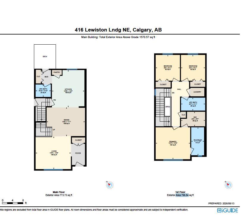 Third View of 416 Lewiston Landing NE, Lewisburg, Calgary, Alberta, T3P 0T7