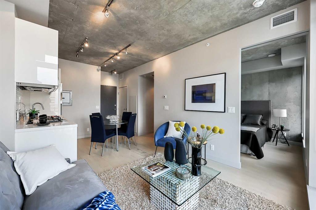 Fifth View of 1405, 1010 6 Street SW, Beltline, Calgary, Alberta, T2R 1B4