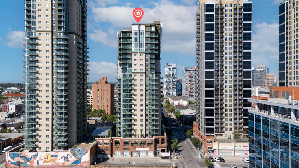 Third View of 2202, 1410 1 Street SE, Beltline, Calgary, Alberta, T2G 5T7