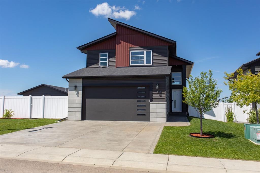 Third View of 70 PARLBY Crescent , Metcalf Ridge, Lacombe, Alberta, T4L0J9