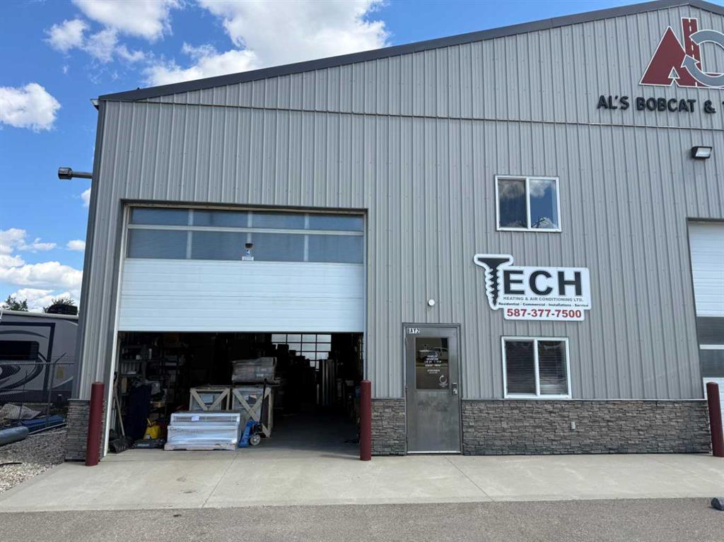 Second View of 2, 9 Sylvaire Close , Cuendet Industrial Park, Sylvan Lake, Alberta, T4S2H6