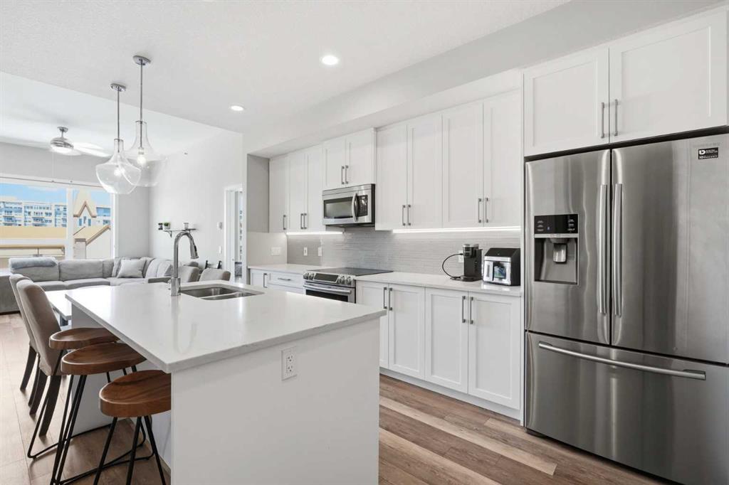 Fourth View of 404, 8530 8A Avenue SW, West Springs, Calgary, Alberta, T3H 6A7