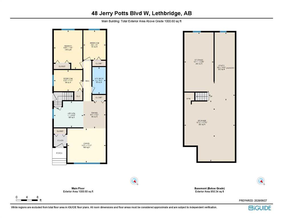 Fourth View of 48 and 50 Jerry Potts Boulevard W, Indian Battle Heights, Lethbridge, Alberta, T1K5M5