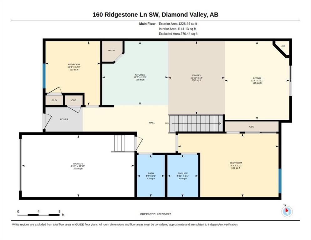 Fifth View of 160 Ridgestone Lane , NONE, Diamond Valley, Alberta, T0L2A0
