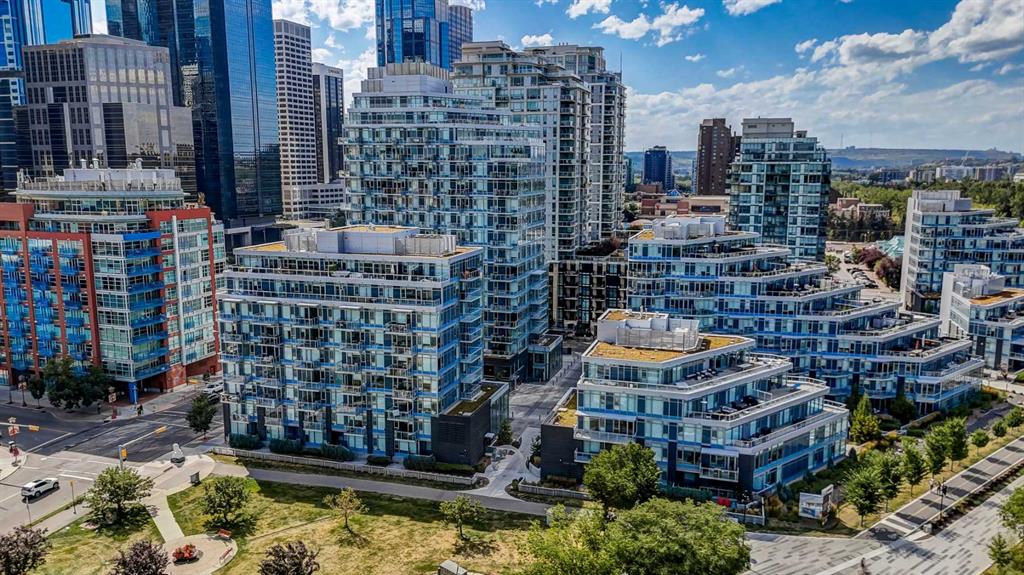 Fourth View of 804, 118 Waterfront Court SW, Chinatown, Calgary, Alberta, T2P 1K8