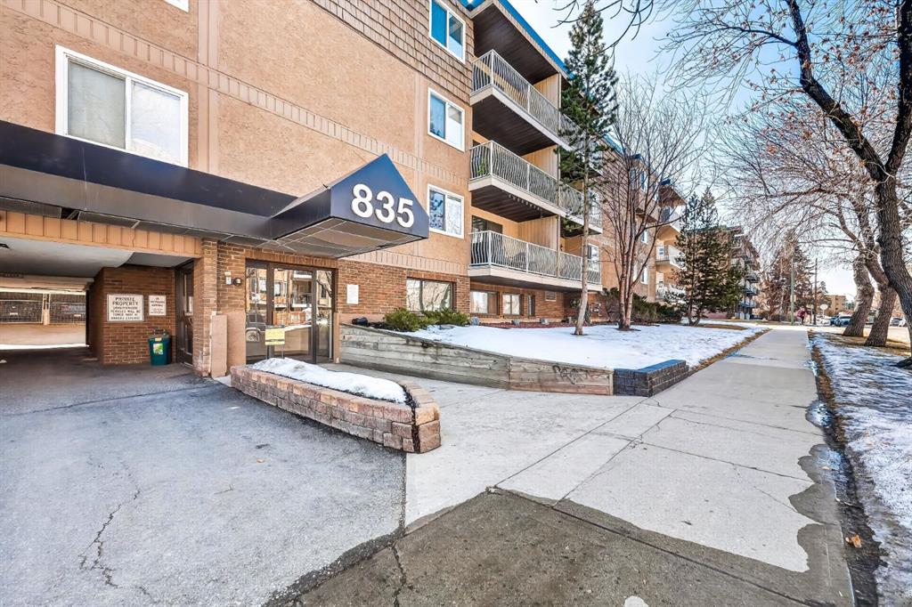 Third View of 109, 835 19 Avenue SW, Lower Mount Royal, Calgary, Alberta, T2T0H6