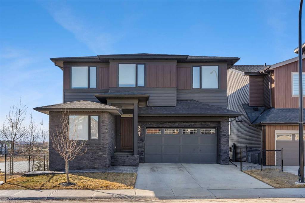 Third View of 351 Lucas Way NW, Livingston, Calgary, Alberta, T3P 1Z3