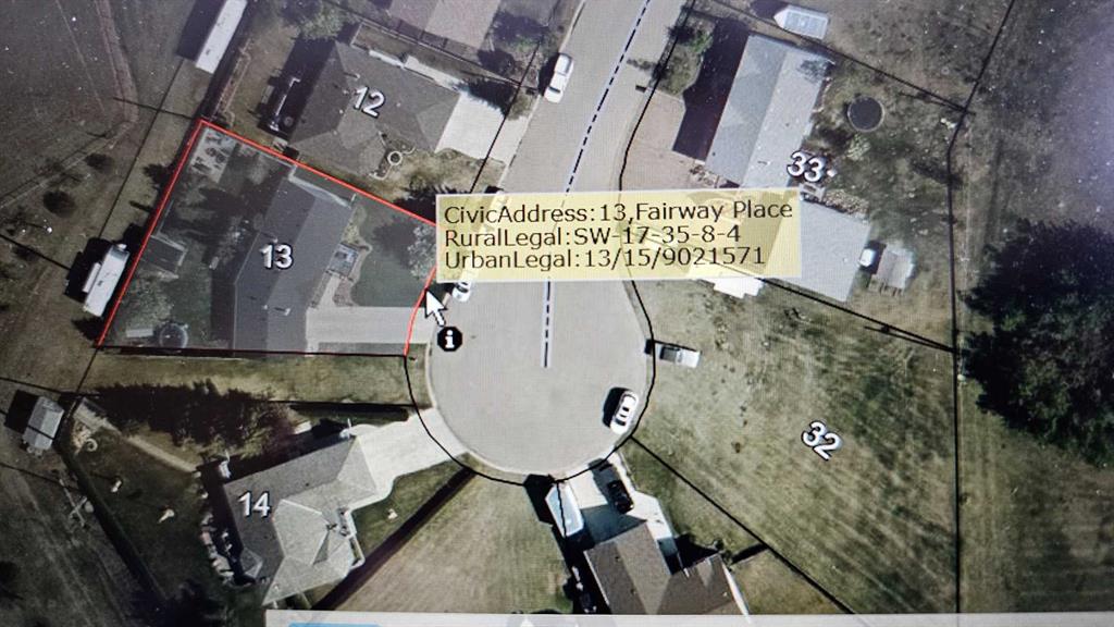 Third View of 13 Fairway Place , NONE, Veteran, Alberta, T0C2S0