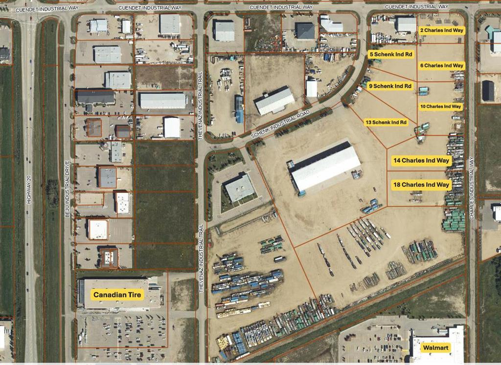 Fifth View of 9 Schenk Industrial Road , Beju Industrial Park, Sylvan Lake, Alberta, T4S 2J9