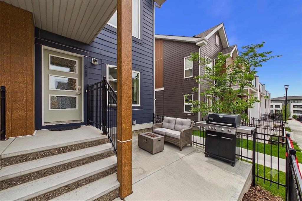 Second View of 220 Livingston Common NE, Livingston, Calgary, Alberta, T3P 1K1