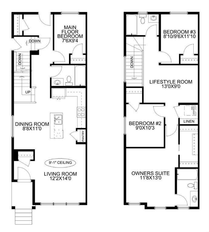Third View of 85 Lewiston Street NE, Lewisburg, Calgary, Alberta, T3P 3A7