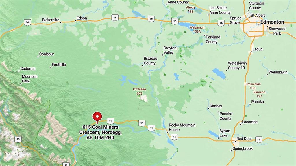 Third View of 615 Coal Miners Crescent , NONE, Nordegg, Alberta, T0M 2H0