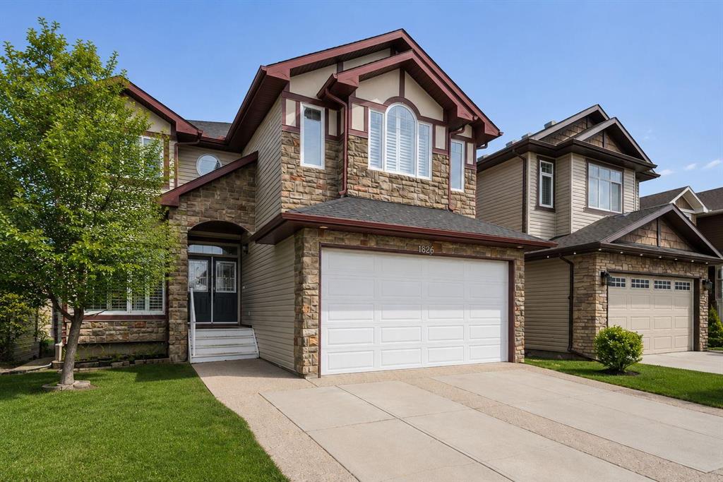 Main View of 1826 Baywater Street SW, Bayside, Airdrie, Alberta, T4B 0A8