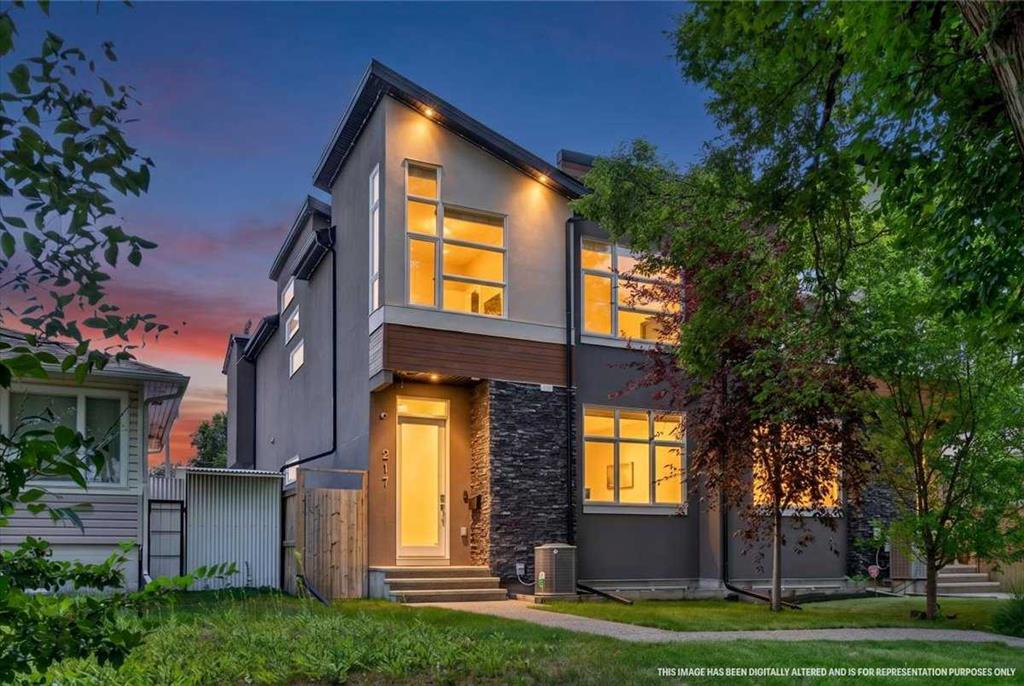 Second View of 217 32 Avenue NW, Tuxedo Park, Calgary, Alberta, T2M 2P8
