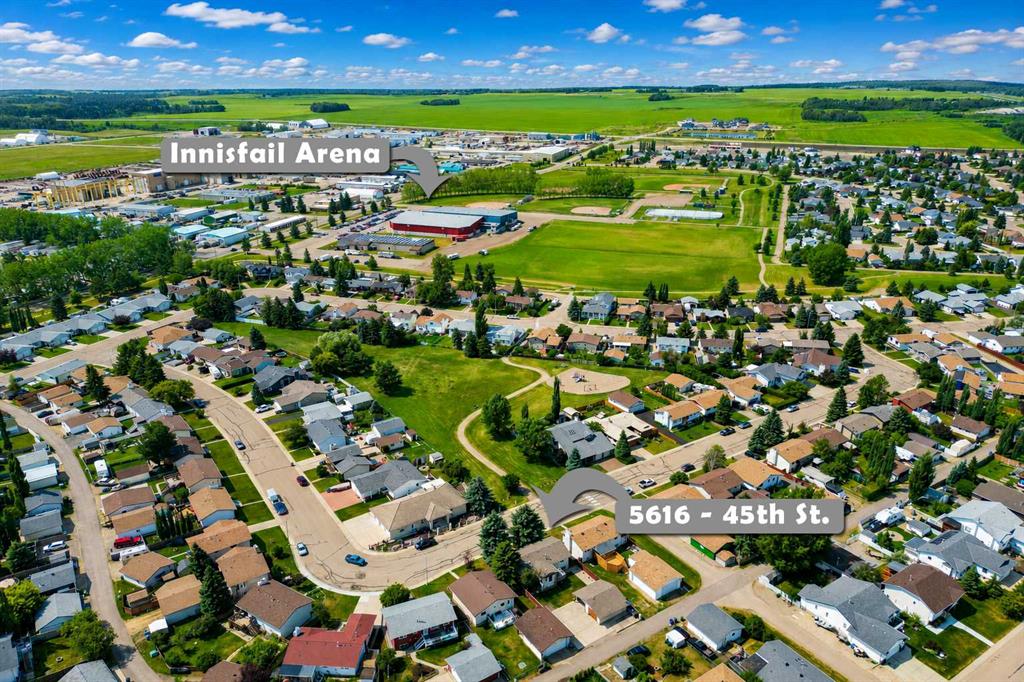 Third View of 5616 45th Street , Westpark Innisfail, Innisfail, Alberta, T4G1S7