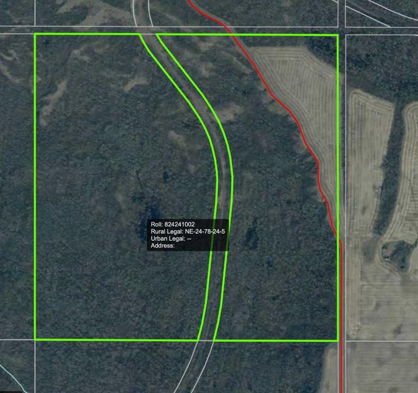 Fifth View of 5;24;78;24; NE  , NONE, Rural Smoky River No. 130, M.D. of, Alberta, T0H 1S0