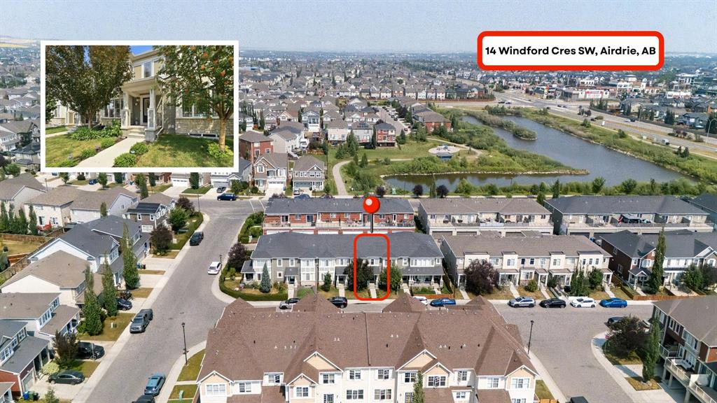 Third View of 14 Windford Crescent SW, South Windsong, Airdrie, Alberta, T4B 4A4