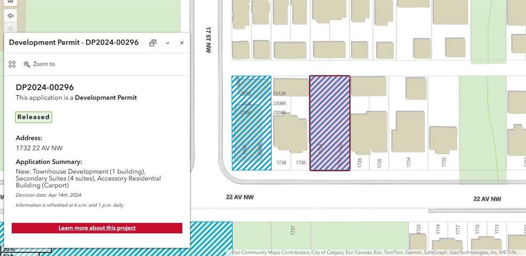 Fourth View of 1732 22 Avenue NW, Capitol Hill, Calgary, Alberta, T2M1R5