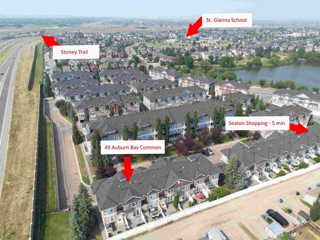 Third View of 49 Auburn Bay Common SE, Auburn Bay, Calgary, Alberta, T3M 0M6