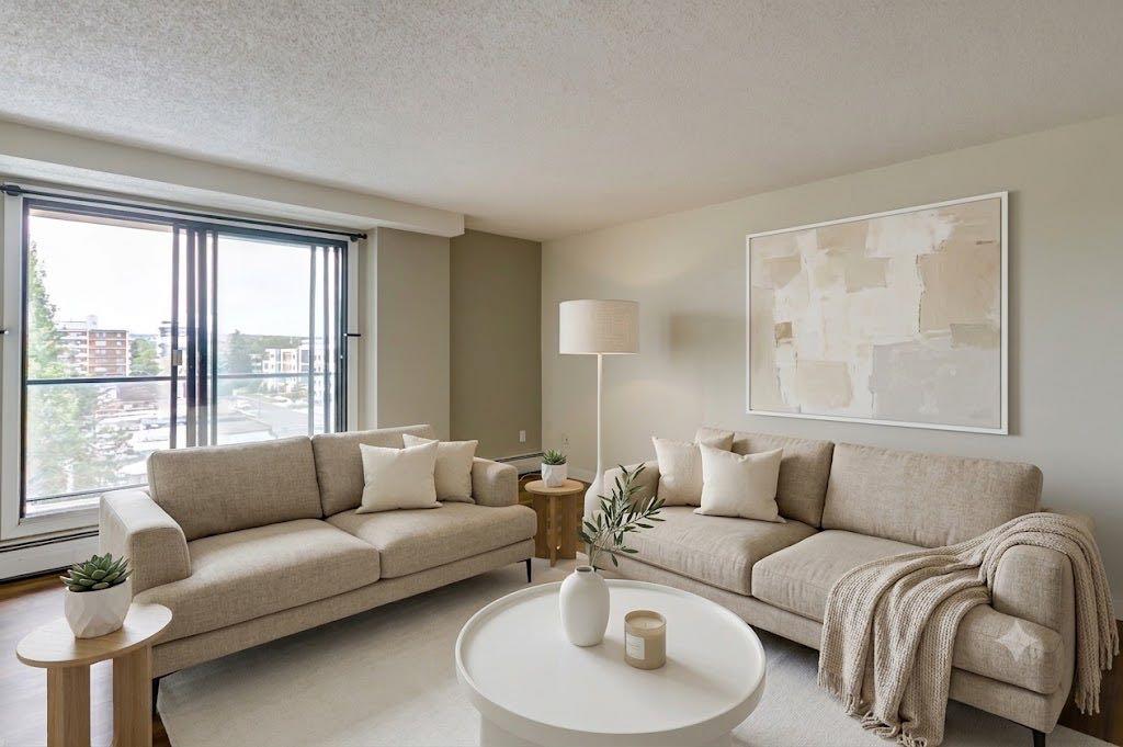 Fifth View of 502, 1900 25A Street SW, Richmond, Calgary, Alberta, T3E 1Y5