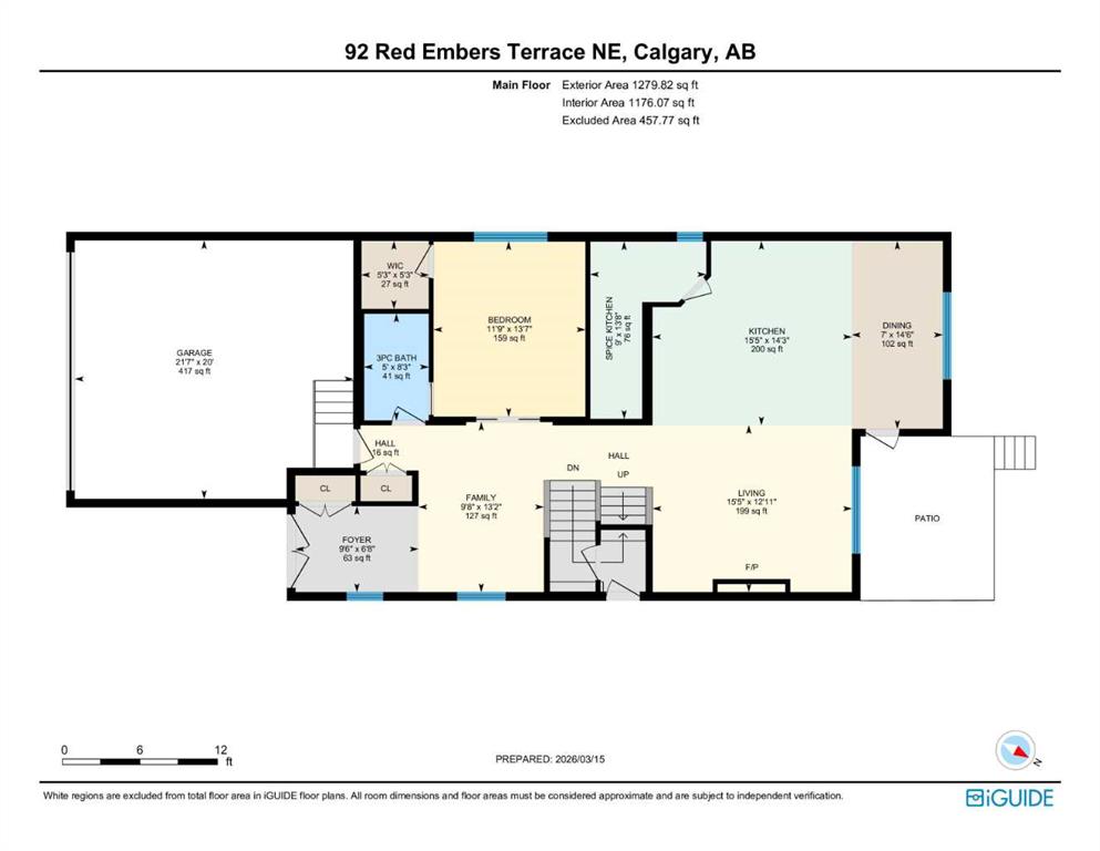 Fifth View of 92 Red Embers Terrace NE, Redstone, Calgary, Alberta, T3N 1K8