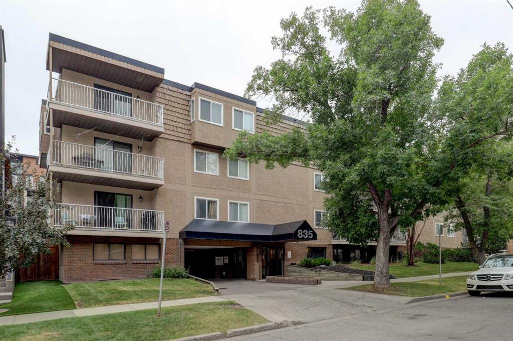 Third View of 206, 835 19 Avenue SW, Lower Mount Royal, Calgary, Alberta, T2T 0H6