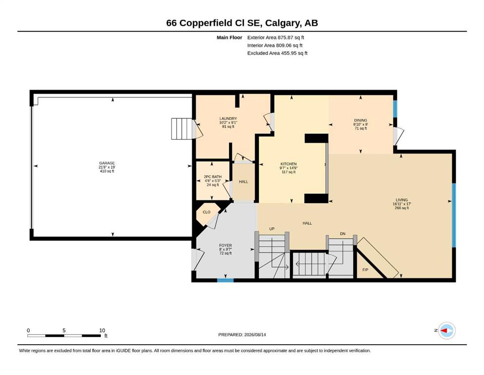 Fourth View of 66 Copperfield Close SE, Copperfield, Calgary, Alberta, T2Z 4L2