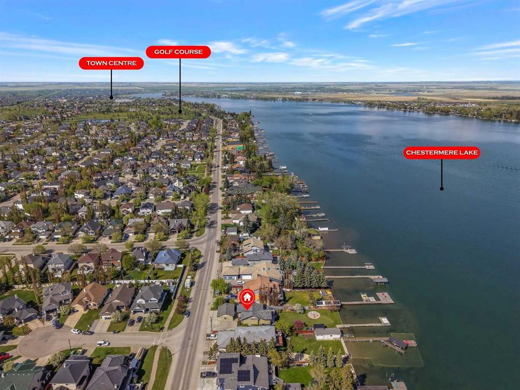 Third View of 760 West Chestermere Drive , West Chestermere Drive, Chestermere, Alberta, T1X 1B5