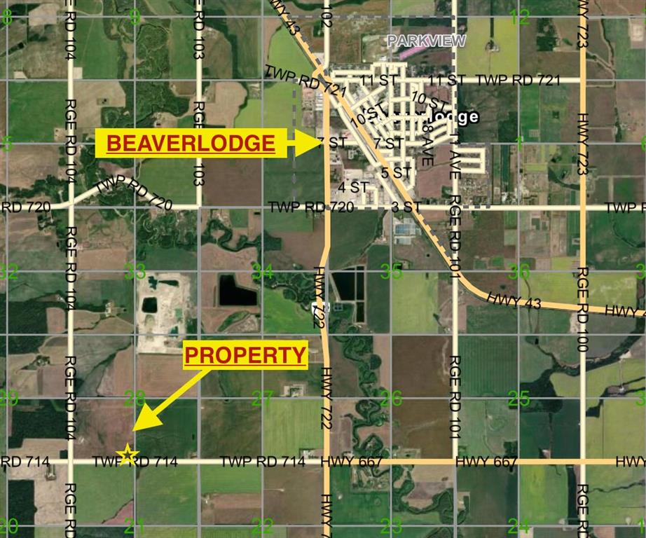 Third View of RR, LOT 1 SW-28-71-10-W6  , NONE, Beaverlodge, Alberta, T0H0C0
