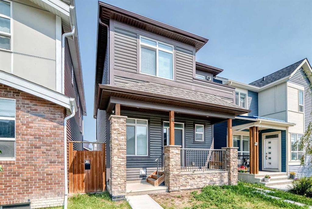 Third View of 75 Howse Crescent NE, Livingston, Calgary, Alberta, T3P 1L4