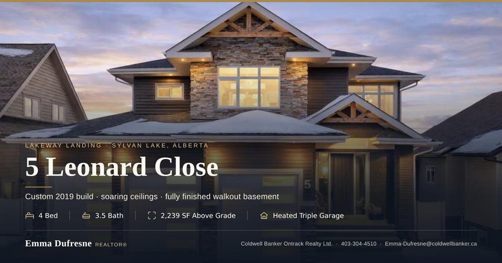 5 Leonard Close , A2339629, Alberta,