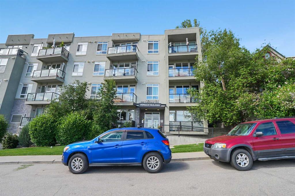 Third View of 205, 540 5 Avenue NE, Renfrew, Calgary, Alberta, T2E 0L2