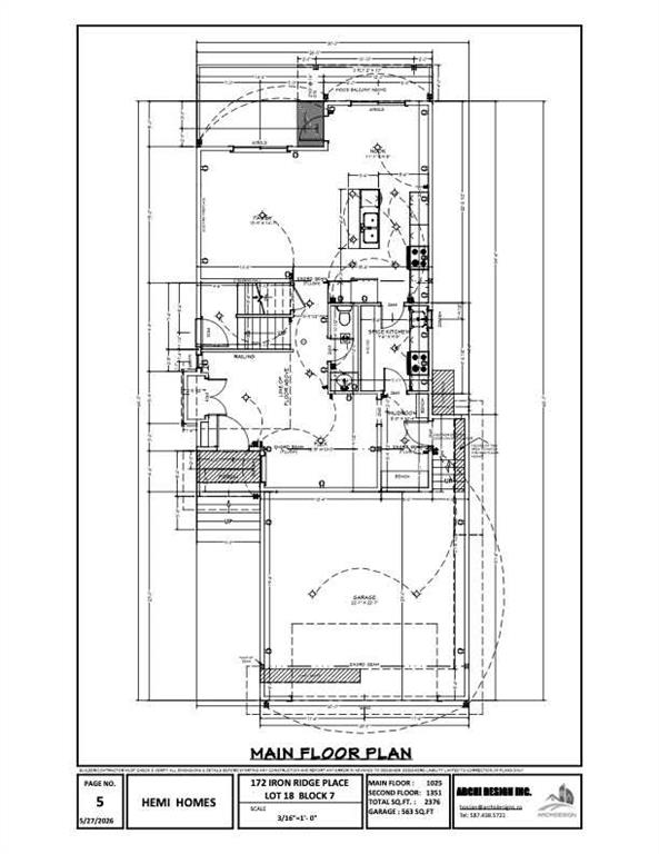 Third View of 172 Iron Ridge Place , NONE, Crossfield, Alberta, T0M 0S0