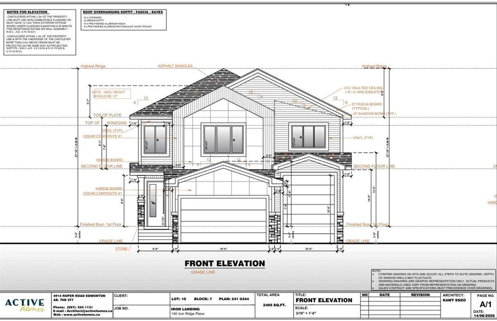 Third View of 140 Iron Ridge Place , NONE, Crossfield, Alberta, T0M 0S0