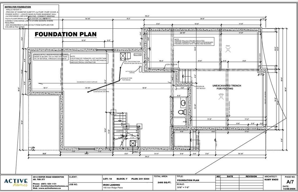 Fourth View of 140 Iron Ridge Place , NONE, Crossfield, Alberta, T0M 0S0
