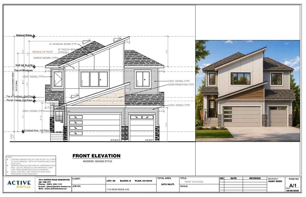 Fourth View of 1116 Iron Ridge Avenue , NONE, Crossfield, Alberta, T0M 0S0