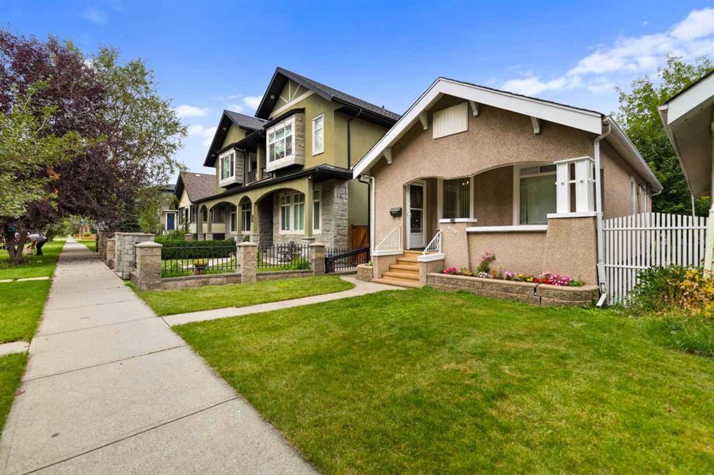 Third View of 616 17 Avenue NW, Mount Pleasant, Calgary, Alberta, T2M 0N5