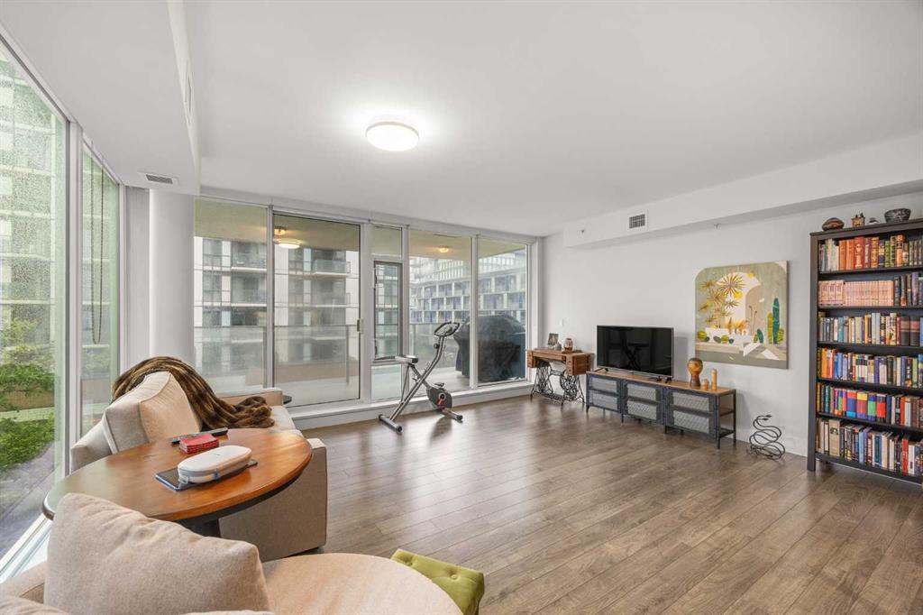 Third View of 301, 560 6 Avenue SE, Downtown East Village, Calgary, Alberta, T2G 1K7