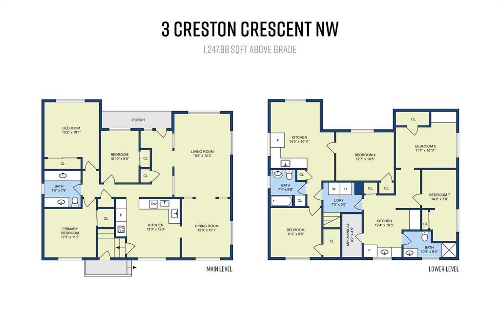Fifth View of 3 Creston Crescent NW, Banff Trail, Calgary, Alberta, T2M 4J9