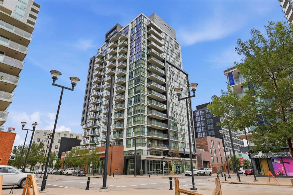 Main View of 1301, 550 Riverfront Avenue SE, Downtown East Village, Calgary, Alberta, T2G 1C3