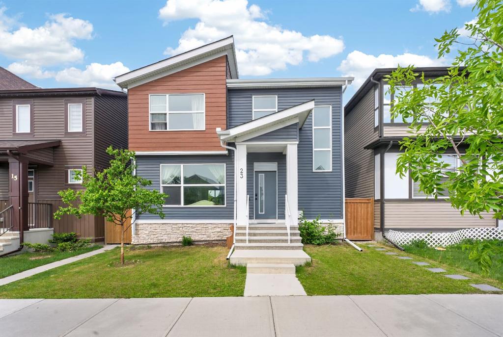 Third View of 23 Lucas Boulevard NW, Livingston, Calgary, Alberta, T3P 1H9